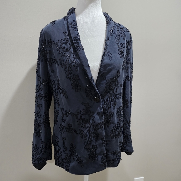 Dana Buchman Jackets & Blazers - Dana Buchman Vintage Beaded Blazer